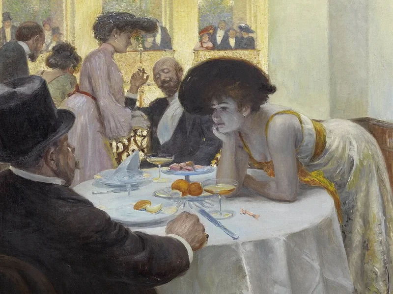 1864-Josef Engelhart - Nella Sophiensaal nel 1903